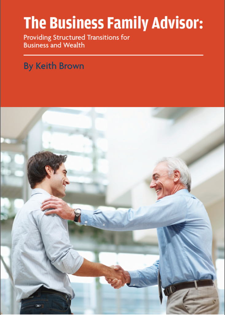 The Business Family Advisor Book Cover